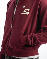 NTL Burgundy Cropped Jacket