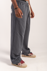 Wide Leg Sweatpants — Charcoal